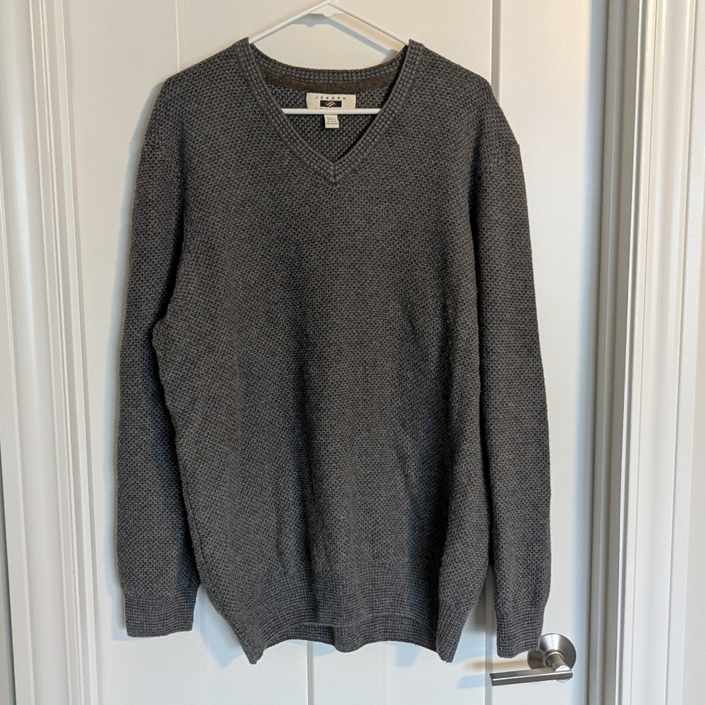 Joseph Abboud - Wool Blend Brown Blue Sweater sz 2XLT